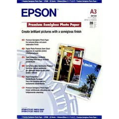 Epson Premium Semigloss Photo Paper A3 20 ark. 250 gr.