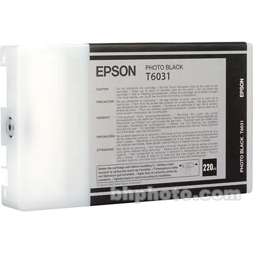 Epson T6031 Photo Black 220ml SP 7800/7880/9800/9880 
