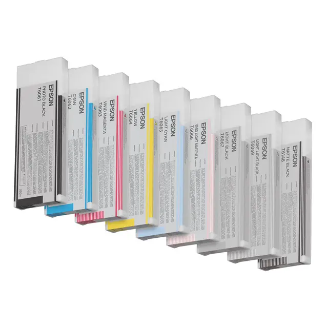 Epson T606200 Cyan UltraChrome 220ml blekk til Stylus Pro 4880/4800 