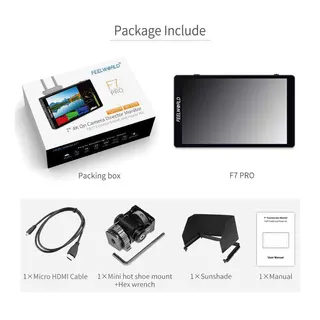 Feelworld Monitor F7 Pro 7&quot; Director&#39;s Monitor