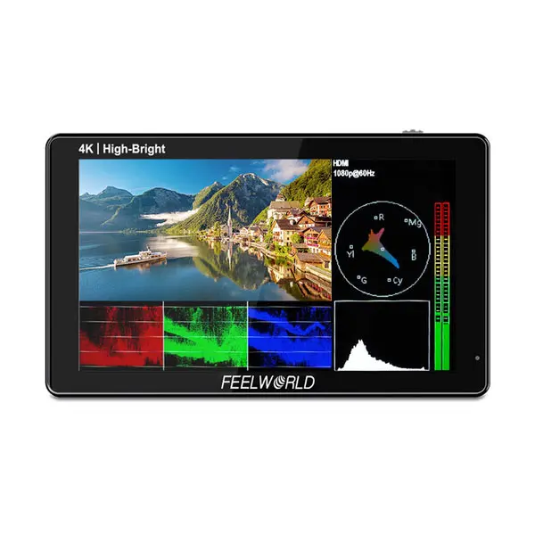 Feelworld Monitor LUT5E 5.5" LCD HDMI Field Monitor 