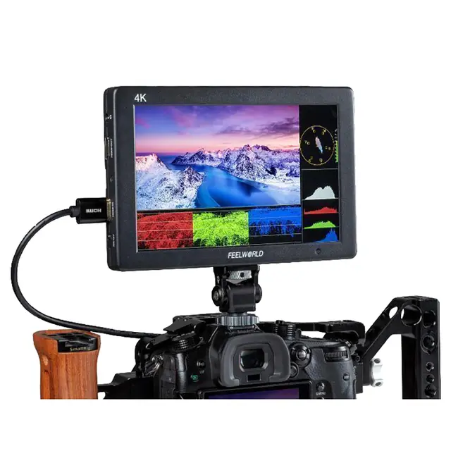 Feelworld Monitor T7 Plus 7" 4K HDMI Monitor 450NIT 