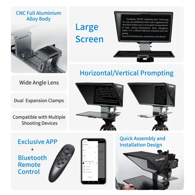 Feelworld TP21 Teleprompter 
