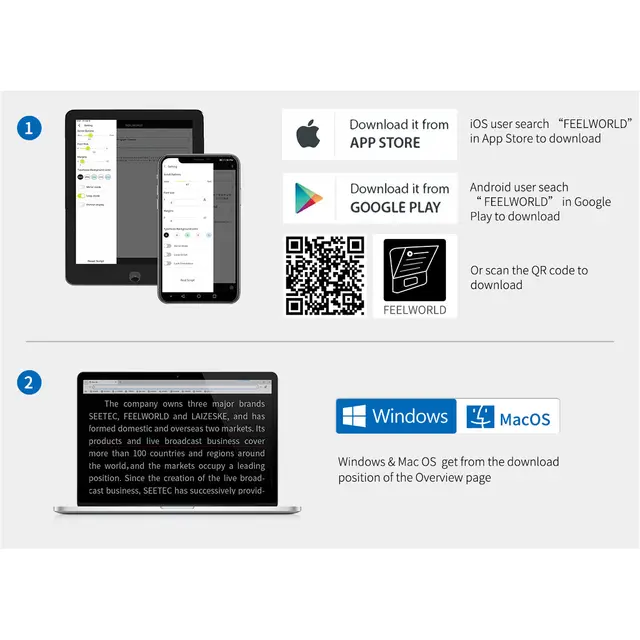 Feelworld TP21 Teleprompter 