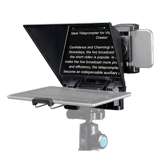 Feelworld TP2A Portable Teleprompter For Smartphone og DSLR