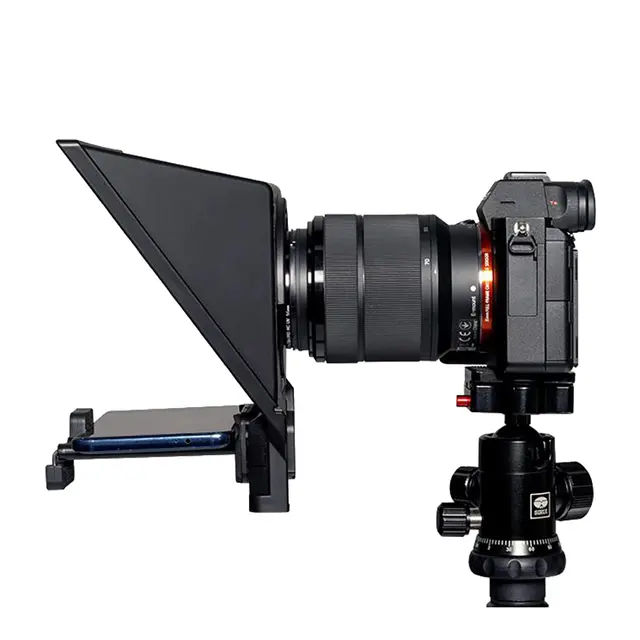 Feelworld TP2A Portable Teleprompter For Smartphone og DSLR 
