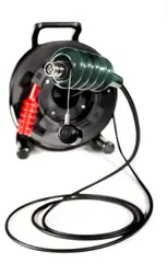 FieldCast SMPTE Fiber Kabel 150 Meter TR 150m p&#229; Trommel til Blackmagic Studio