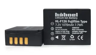 Hähnel Batteri HL-F126S Fujifilm (W126) Tilsvarer Fujifilm W126s