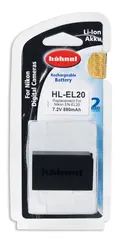 Hähnel Batteri Nikon HL-EL20 Tilsvarer Nikon EN-EL20/20A