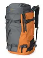 Lowepro Powder BP 500 AW Grey/Orange Fotoryggsekk. Lav vekt. Grå / Orange