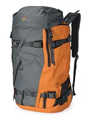 Lowepro Powder BP 500 AW Grey/Orange Fotoryggsekk. Lav vekt. Gr&#229; / Orange