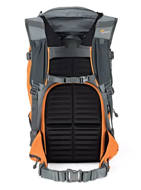 Lowepro Powder BP 500 AW Grey/Orange Fotoryggsekk. Lav vekt. Grå / Orange 