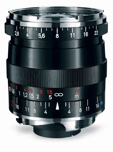 Zeiss Biogon T* 21mm f/2.8 ZM  sort til Leica M 