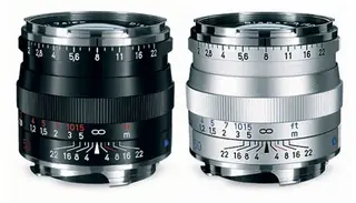 Zeiss Planar T* 50mm f/2 ZM sølv Leica M Mount