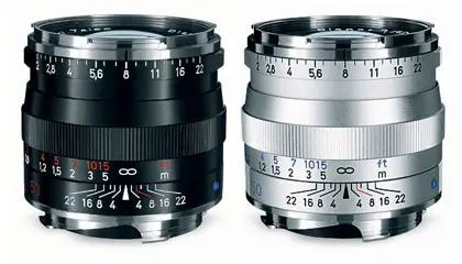 Zeiss Planar T* 50mm f/2 ZM sølv Leica M Mount 
