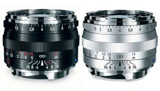Zeiss C Sonnar T* 50mm f/1.5 ZM s&#248;lv til Leica M