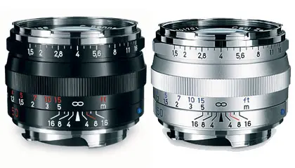 Zeiss C Sonnar T* 50mm f/1.5 ZM sølv til Leica M 