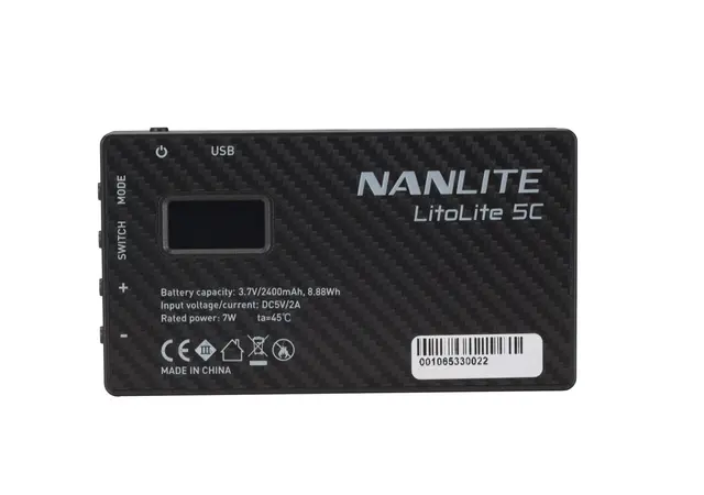 Nanlite LitoLite 5C RGBWW LED Pocket Light 