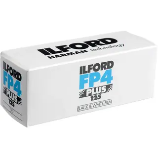 Ilford FP4 Plus 120 Sort/hvit negativ film 125 ISO