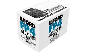 Ilford FP4 Plus 135-36 Sort/hvit negativ film 125 ISO