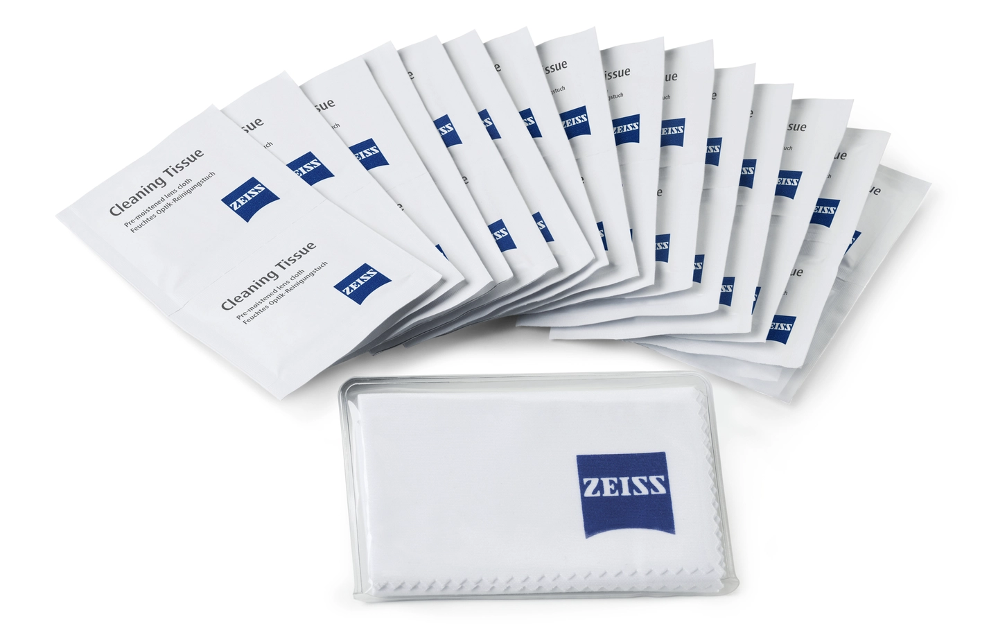 Zeiss Pre-Moistened Cleaning Cloths 20stk våtservietter for optikkrens