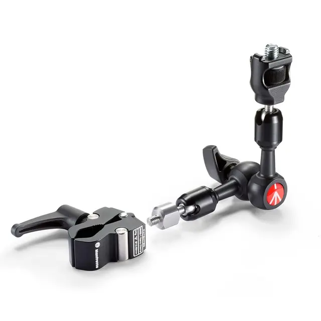 Manfrotto 244MICROKIT Friksjonsarm Arm 244 + Nano Clamp 386-B1 