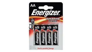 Energizer Alkaline Power 4-pack AA/E91 Std penlight batterier. 4stk