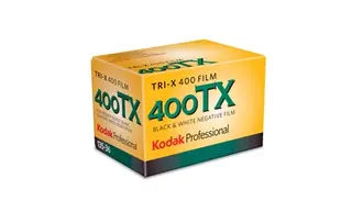 Kodak Tri-X 400 135 film 1pk. Sort/Hvit negativ film. ISO 400