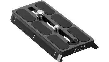Sirui Quick Release Plate BP-125 Festeplate. Glideplate til video 