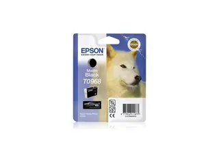 Epson T0968 Matte Black 11,4ml SP R2880, Matt Sort blekkpatron