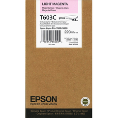 Epson T603C Lys Magenta 220ml SP 7800/9800