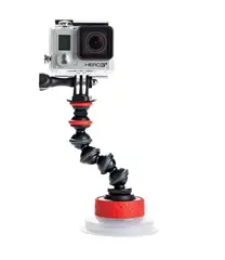 Joby Suction Cup &amp; Gorillapod Arm Sugekopp Action Kamera