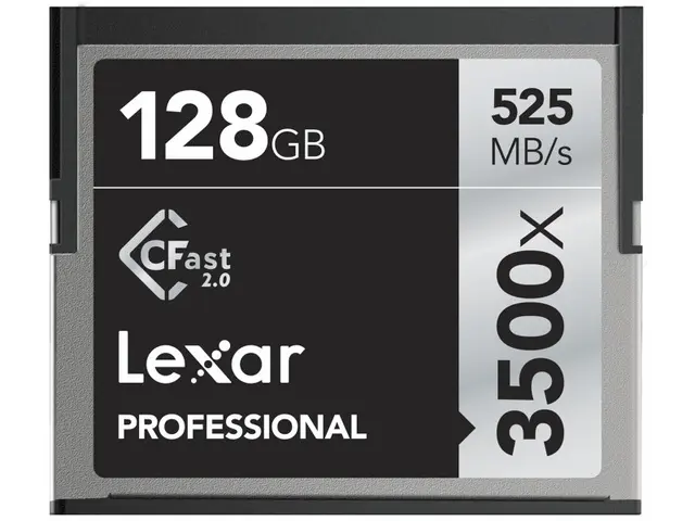 Lexar 128GB 3500X Pro CFast C-Fast2 minnekort 