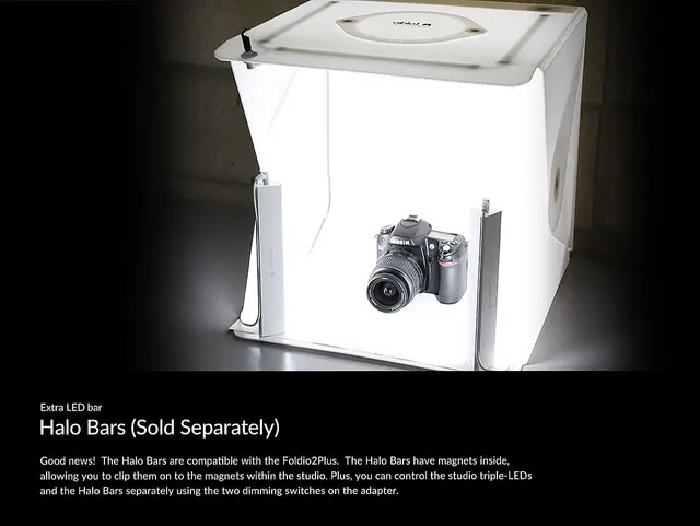 Foldio2 Plus Lystelt for produktfotografering 