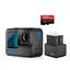 GoPro HERO11 Black Pakke m/ 2 batterier, 128GB kort, dobbeltlader