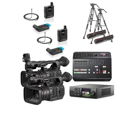 Streamingpakke 5 - 2x Canon XF605 2x 4K  Pro Kamera Str&#248;mme l&#248;sning SDI
