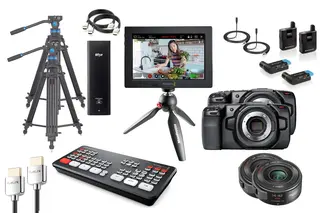 Streamingpakke 5 - 2x Canon XF605 2x 4K  Pro Kamera Strømme løsning SDI