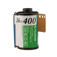 Fujifilm Superia X-Tra 400 135/36 1pk. Negativ fargefilm. ISO 400