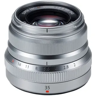 Fujifilm XF 35mm f/2.0 WR Sølv Fujinon XF 35mm f/2.0 WR Ø43 mm