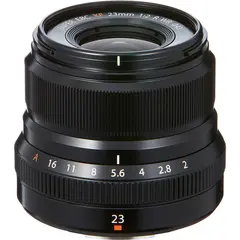 Fujifilm XF 23mm f/2.0 R WR Sort