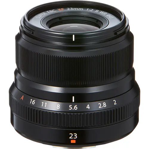 Fujifilm XF 23mm f/2.0 R WR Sort 