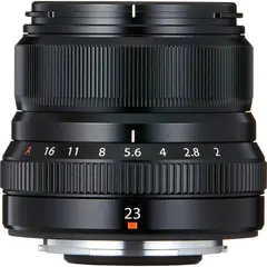 Fujifilm XF 23mm f/2.0 R WR Sort