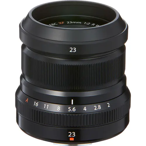 Fujifilm XF 23mm f/2.0 R WR Sort 