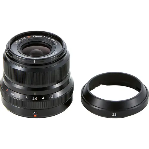 Fujifilm XF 23mm f/2.0 R WR Sort 