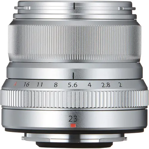 Fujifilm XF 23mm f/2.0 R WR Sølv Fujinon XF 23mm f/2.0 R WR 