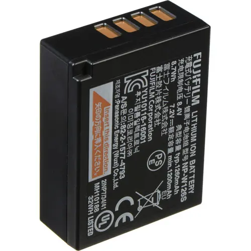 Fujifilm NP-W126S Batteri For bl.a. X100VI, X100V, X-Pro3, X-Pro2 