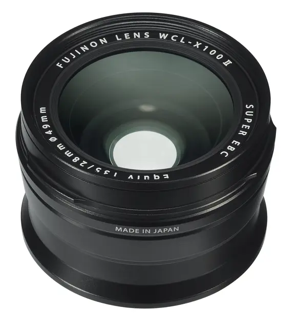 Fujifilm WCL-X100 II Vidvinkelfors. Sort Til X100-serien 