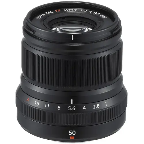 Fujifilm XF 50mm f/2.0 R WR Sort Fujinon XF 50mm f/2.0 WR 