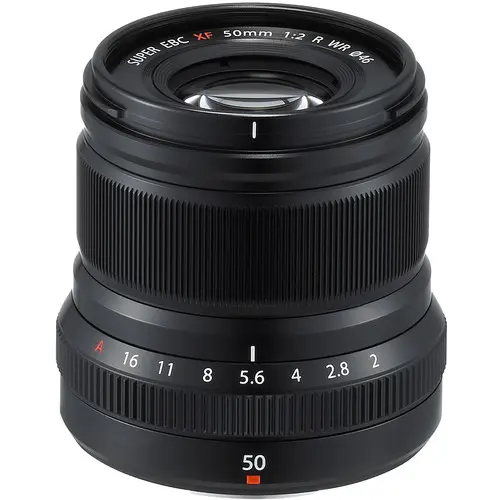 Fujifilm XF 50mm f/2.0 R WR Sort Fujinon XF 50mm f/2.0 WR 
