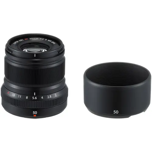Fujifilm XF 50mm f/2.0 R WR Sort Fujinon XF 50mm f/2.0 WR 